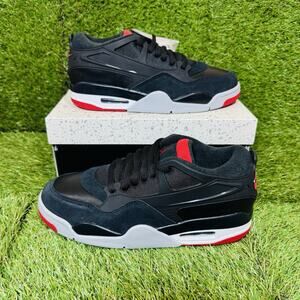 NEW UNRELEASED Air Jordan 4 RM Bred FQ7939-061 - Size 8.5 Men's